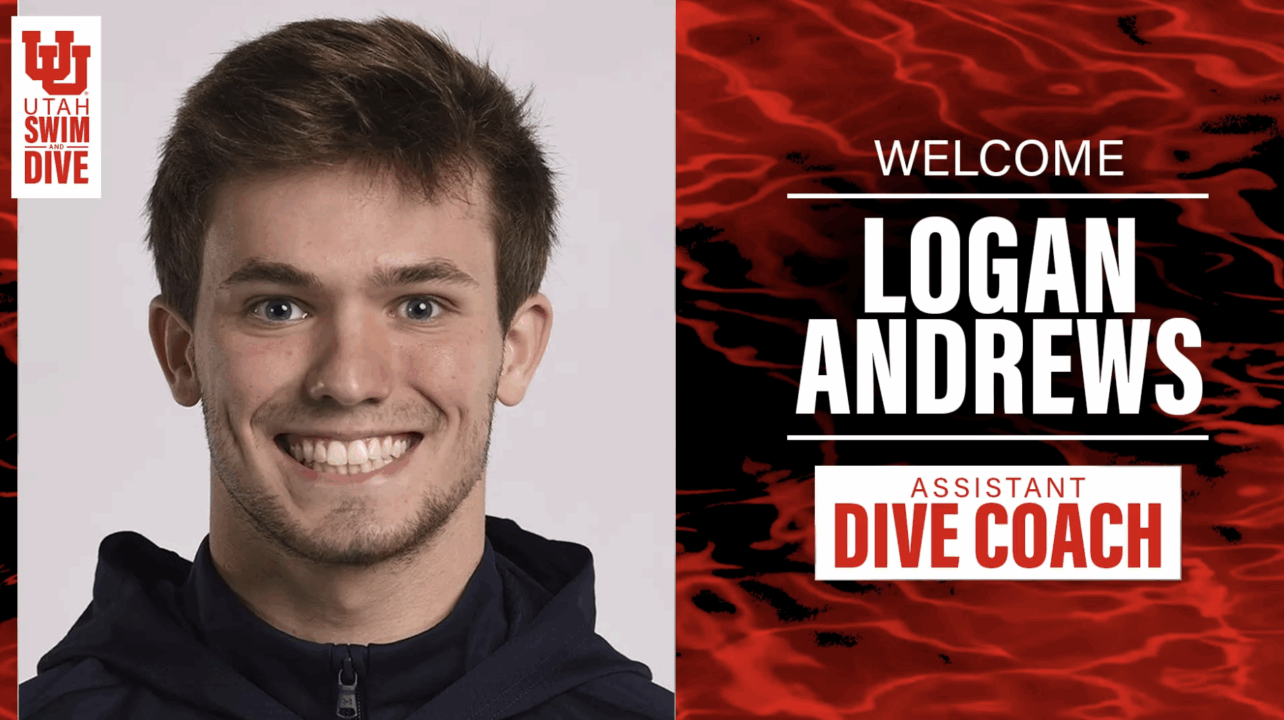 University of Utah Hires Logan Andrews As Assistant Diving Coach
